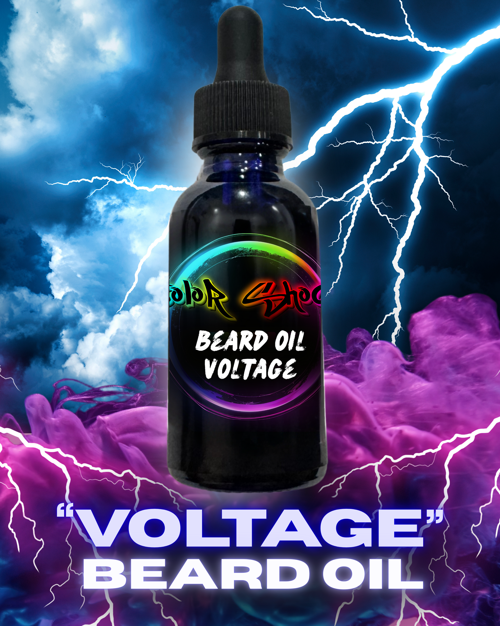 CS "VOLTAGE" BEARD OIL THECOLORSHOCK CS "VOLTAGE" BEARD OIL THECOLORSHOCK